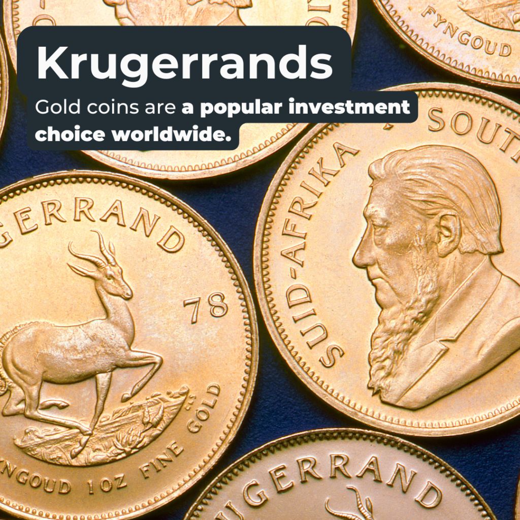 Secure gold storage facilities for Krugerrands with comprehensive insurance coverage