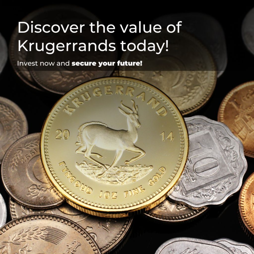 Discover the value of Krugerrands – invest in gold coins and secure your financial future in South Africa.