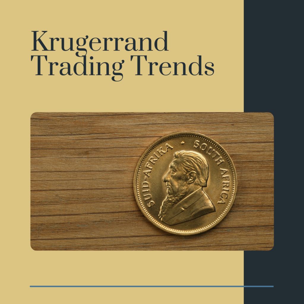 Krugerrand trading trends showcasing a gold coin from South Africa, highlighting the importance of Krugerrand investments.