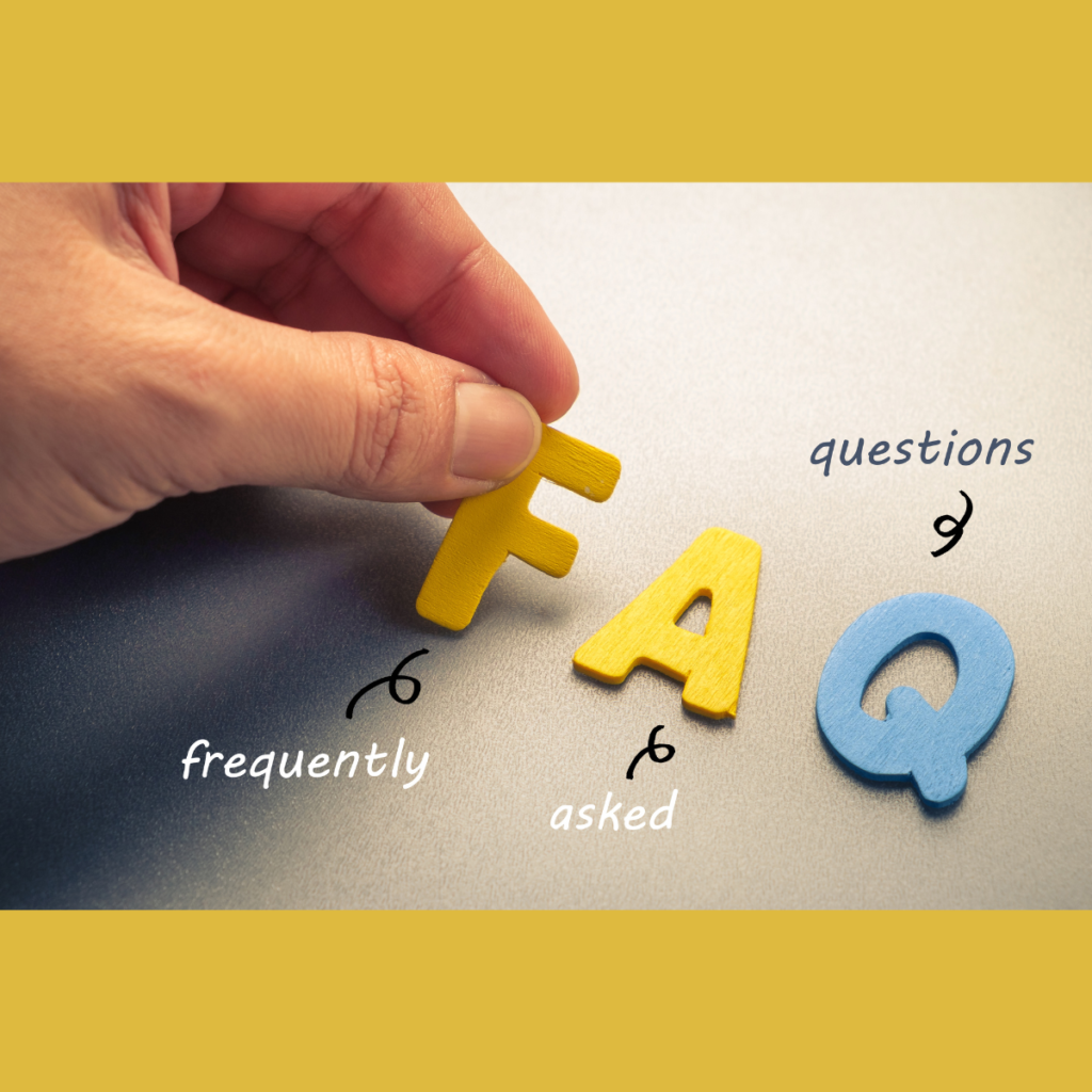 Visual of the word 'FAQ', spelt out with wooden letters, representing frequently asked questions about ISA Gold, an Online Secure Gold Trading Platform