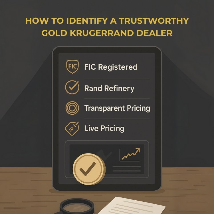 Checklist of how to choose a verified and trustworthy Gold Krugerrand dealer