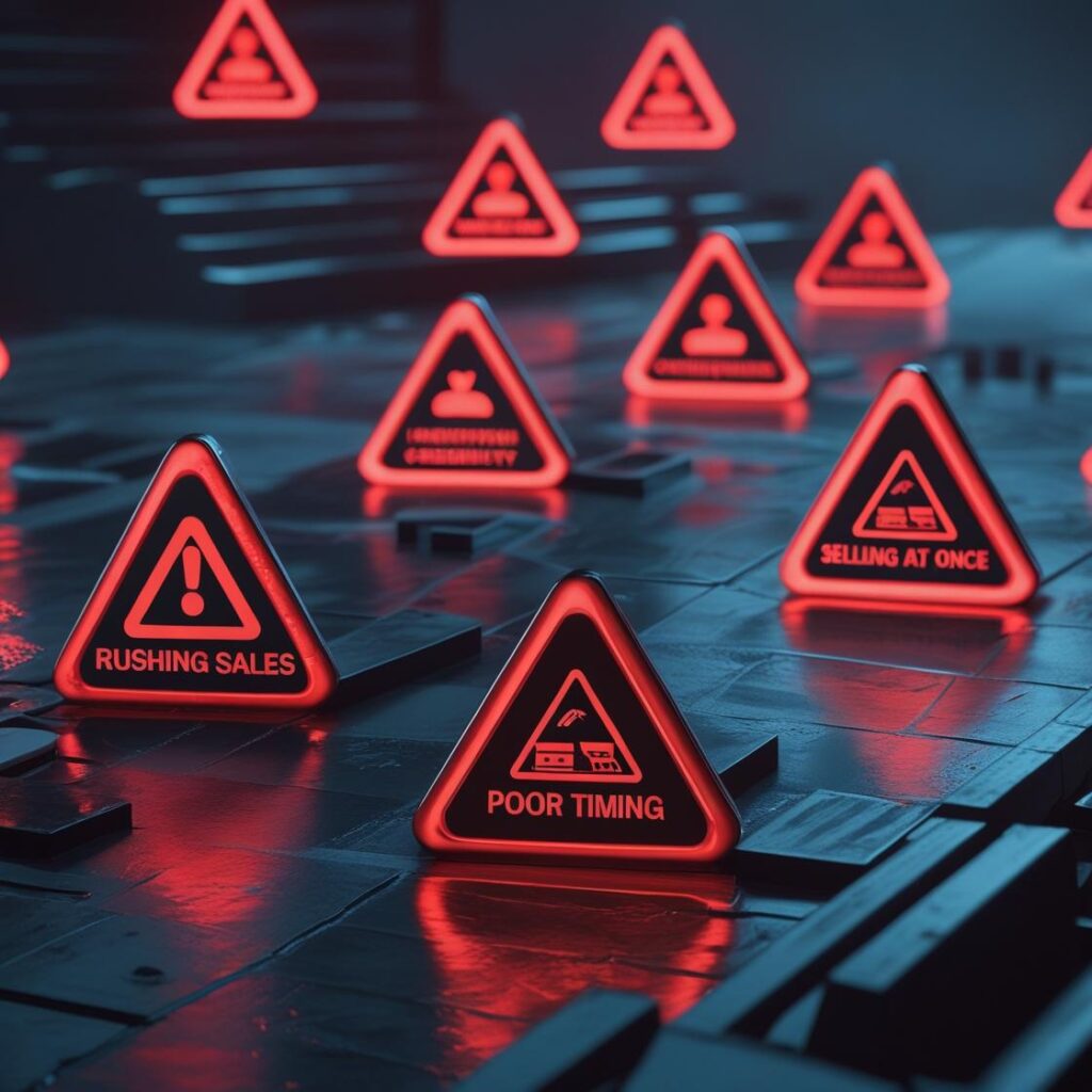 Common mistakes to avoid when selling Krugerrands Coins during market dips.