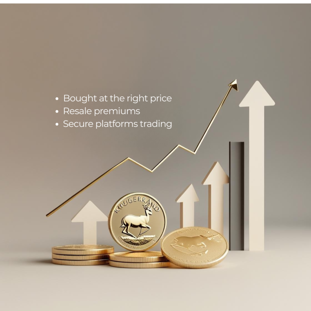 Reasons why selling Gold Krugerrands during market dips doesn’t always mean losses.