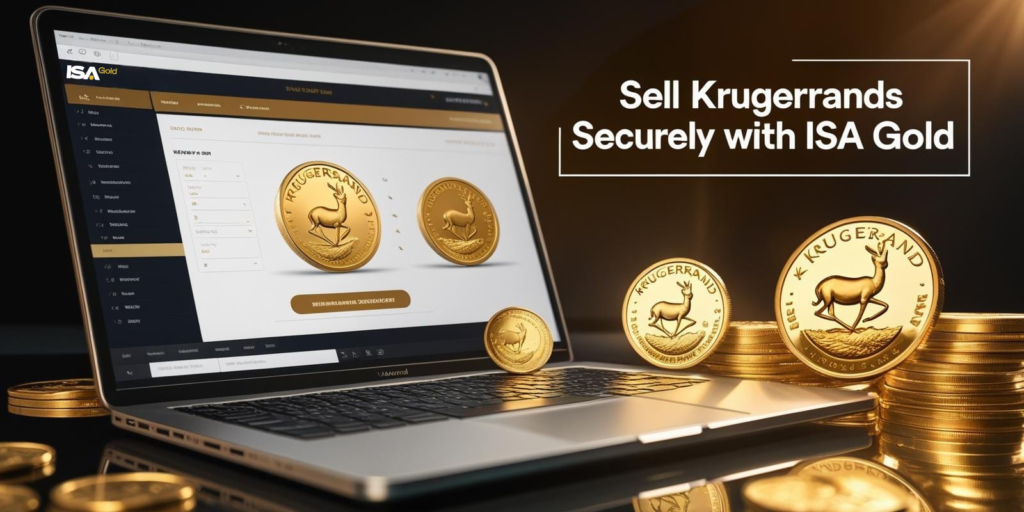 Sell Krugerrands during market dips securely online with ISA Gold.
