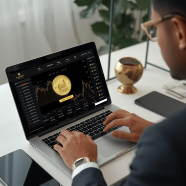 Using digital tools and live pricing to apply strategic timing to trade Krugerrands via ISA Gold