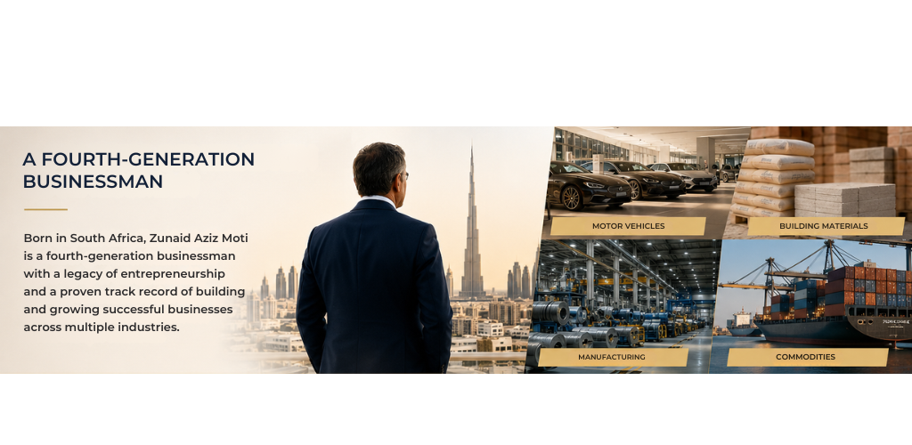 ISA Gold founder Zunaid Aziz Moti and his business journey across multiple industries before founding ISA Bullion.