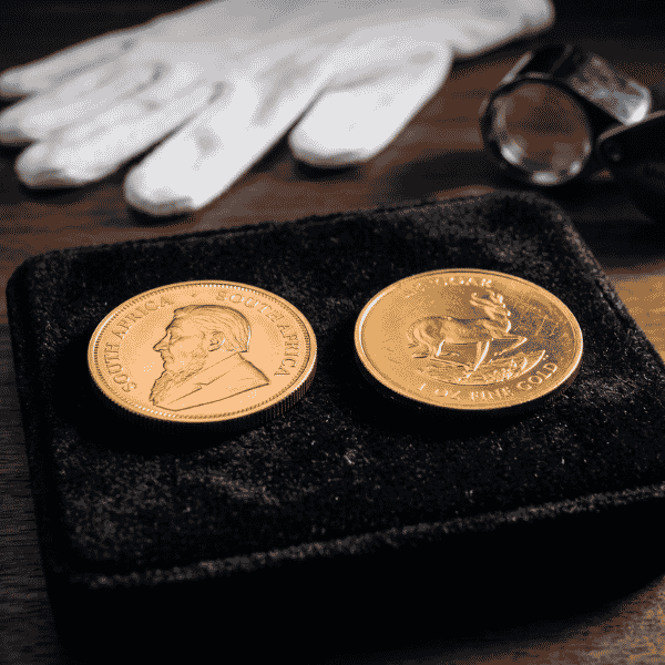 Macro comparison of 22k crown gold durability preserving long term secondary market gold krugerrand value